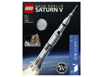 LEGO Ideas 21309 Rakieta NASA Apollo Saturn V