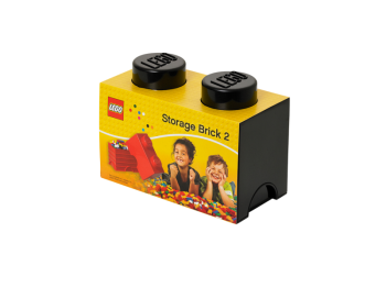 LEGO 40021733 Pojemnik na klocki 2x1 czarny