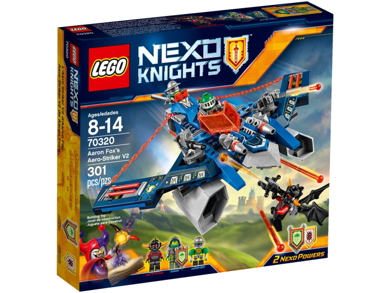 LEGO Nexo Knights 70320 Myśliwiec V2 Aarona