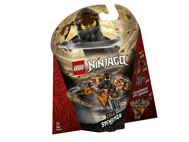  LEGO Ninjago 70662 Spinjitzu Cole
