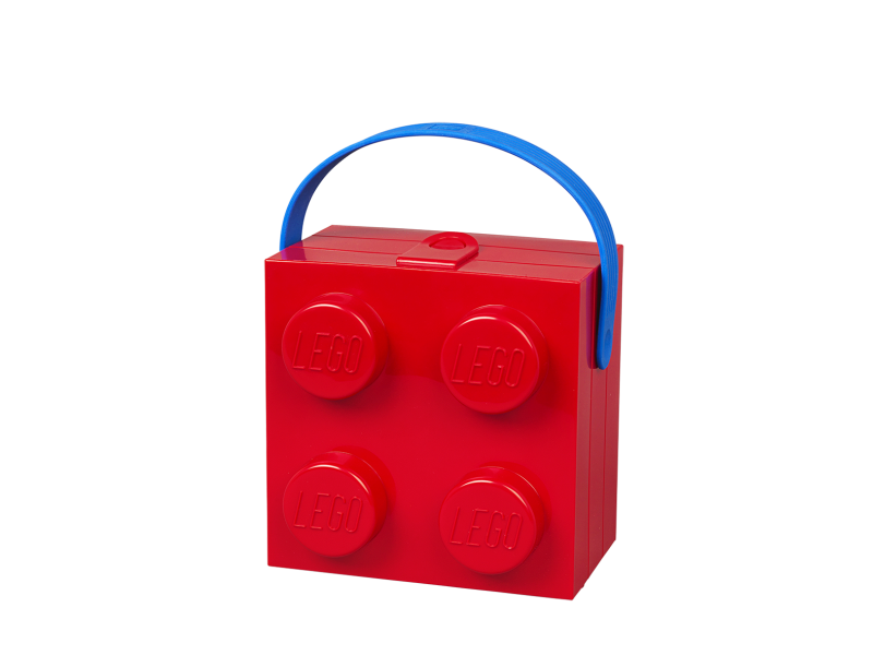 LEGO 40240001 Pudełko na śniadanie z rączką czerwone
