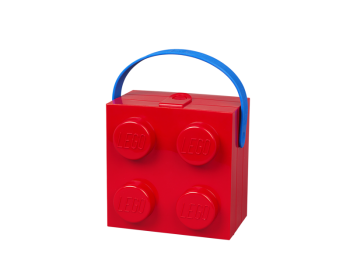 LEGO 40240001 Pudełko na śniadanie z rączką czerwone