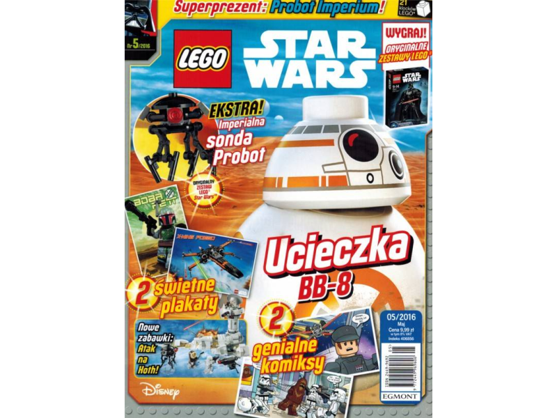 LEGO Star Wars 406856 magazyn 5/2016 + Probot Imperium
