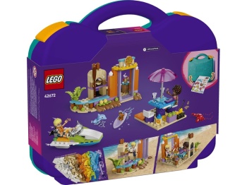 LEGO 42672 Friends  Kreatywna walizka plażowa