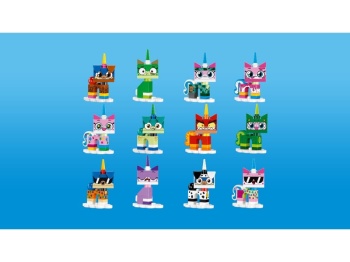 LEGO Unikitty 41775 Minifigurki Seria kolekcjonerska Kici Rożek™