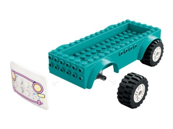 LEGO 42644 Friends  Furgonetka z lodami w mieście Heartlake