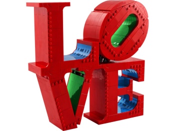 LEGO 31214 Art  LOVE
