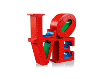 LEGO 31214 Art  LOVE