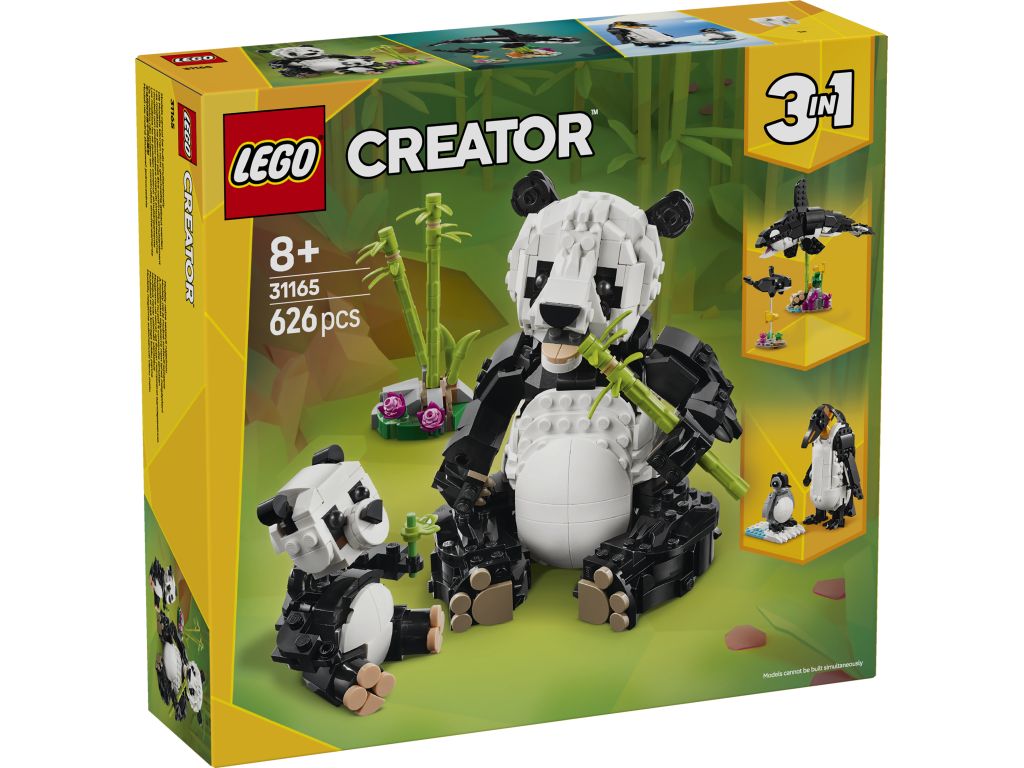 LEGO 31165 Creator Dzikie zwierzęta: rodzina pand