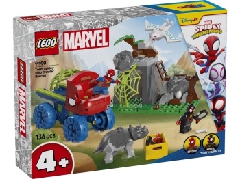 LEGO 11199 Spidey  Misja ratunkowa zespołu Spidey’ego w dinoterenówce