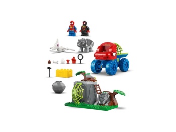LEGO 11199 Spidey  Misja ratunkowa zespołu Spidey’ego w dinoterenówce