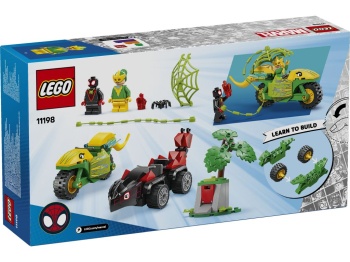 LEGO 11198 Spidey  Pościg Spina za Electro w dinopojeździe