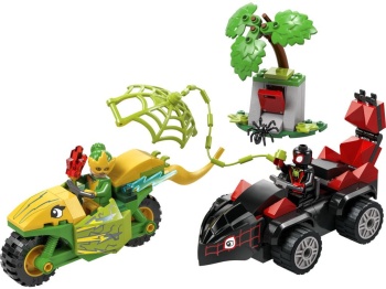 LEGO 11198 Spidey  Pościg Spina za Electro w dinopojeździe