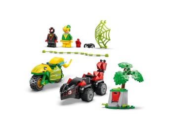 LEGO 11198 Spidey  Pościg Spina za Electro w dinopojeździe