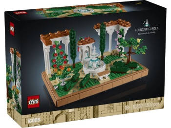 LEGO 10359 Icons  Fontanna w ogrodzie