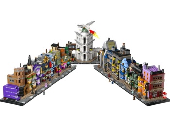 LEGO 76444 Harry Potter  Magiczne sklepy na ulicy Pokątnej