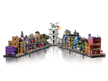 LEGO 76444 Harry Potter  Magiczne sklepy na ulicy Pokątnej