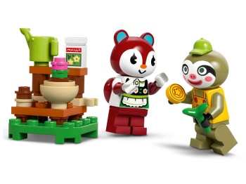 LEGO 77054 Animal Crossing  Leif i jego karawan oraz sklep ogrodniczy