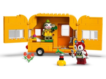 LEGO 77054 Animal Crossing  Leif i jego karawan oraz sklep ogrodniczy