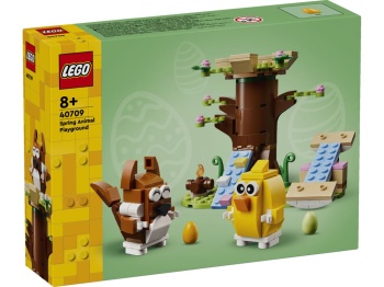 LEGO 40709 Iconic  Wiosenny plac zabaw dla zwierzątek