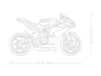 LEGO 42202 Technic Motocykl Ducati Panigale V4 S