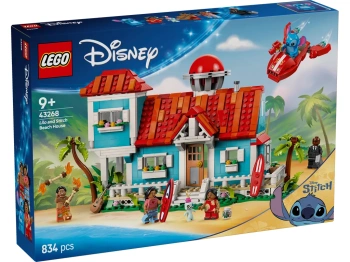 LEGO 43268 Disney Classic Domek na plaży Lilo i Stitcha