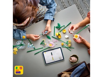 LEGO 10347 Botanicals Mały bukiet żółtych kwiatów