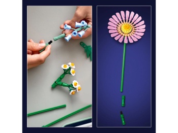 LEGO 10347 Botanicals Mały bukiet żółtych kwiatów