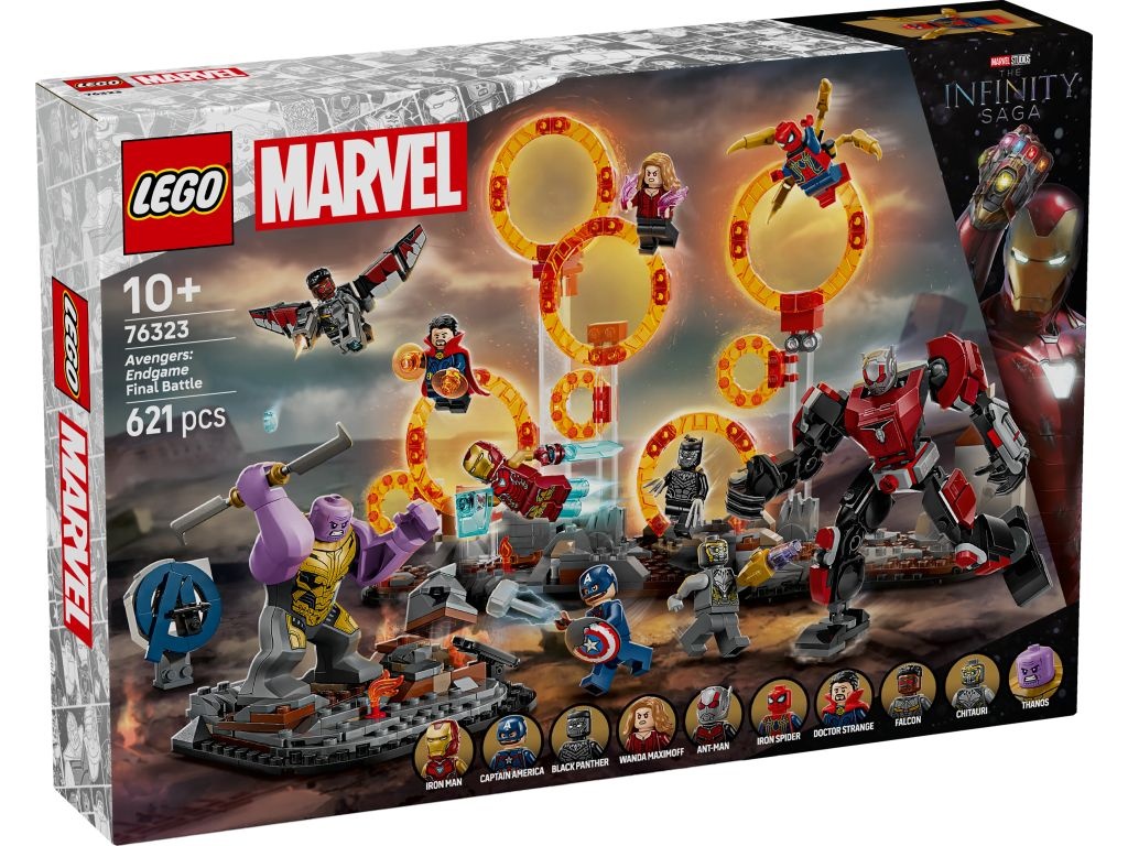 LEGO 76323 Super Heroes Avengers: Koniec gry — ostateczna bitwa