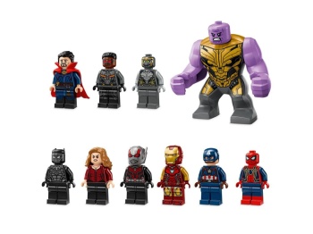 LEGO 76323 Super Heroes Avengers: Koniec gry — ostateczna bitwa