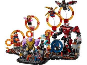 LEGO 76323 Super Heroes Avengers: Koniec gry — ostateczna bitwa