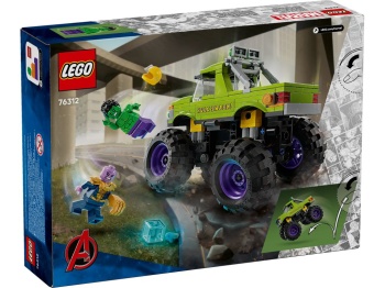 LEGO 76312 Super Heroes Monster truck Hulka kontra Thanos