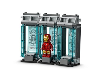 LEGO 76315 Super Heroes Laboratorium Iron Mana: Zbrojownia