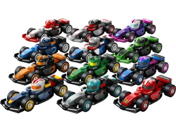 LEGO 71049 Minifigures Kolekcjonerskie bolidy F1 komplet 12 sztuk