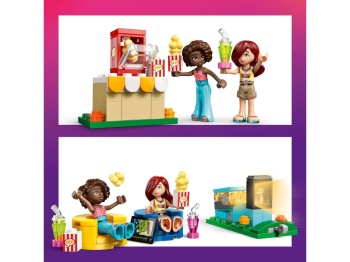 LEGO 42642 Friends Maraton filmowy przyjaciółek