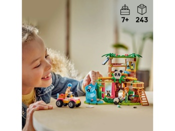 LEGO 42648 Friends Opieka nad pandami w rezerwacie