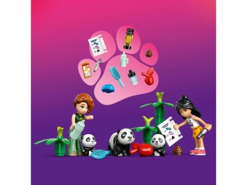 LEGO 42648 Friends Opieka nad pandami w rezerwacie