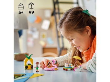 LEGO 42658 Friends Impreza na basenie z jednorożcem i flamingiem