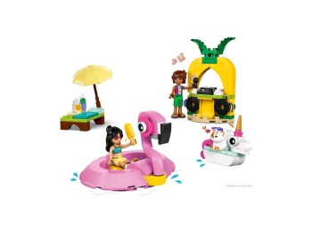 LEGO 42658 Friends Impreza na basenie z jednorożcem i flamingiem
