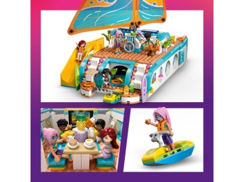 LEGO 42664 Friends Przygoda na łodzi