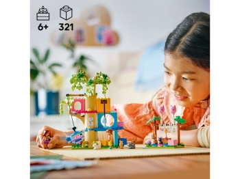 LEGO 42666 Friends Kocie przyjęcie urodzinowe i domek na drzewie