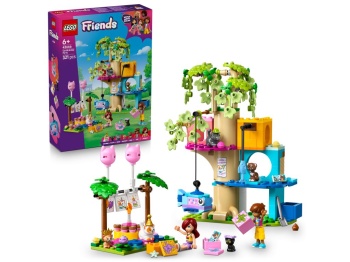 LEGO 42666 Friends Kocie przyjęcie urodzinowe i domek na drzewie