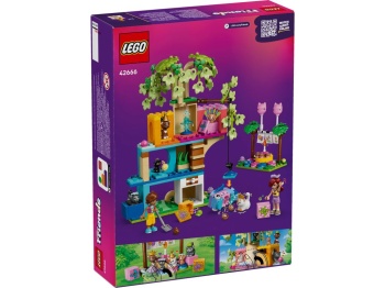 LEGO 42666 Friends Kocie przyjęcie urodzinowe i domek na drzewie