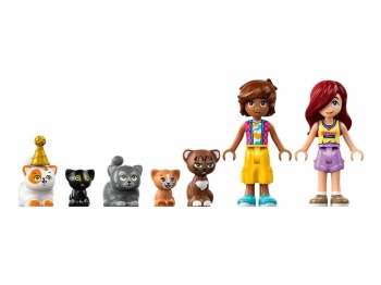 LEGO 42666 Friends Kocie przyjęcie urodzinowe i domek na drzewie