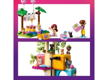 LEGO 42666 Friends Kocie przyjęcie urodzinowe i domek na drzewie