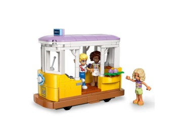 LEGO 42671 Friends Zielona kawiarnia i kwiaciarnia