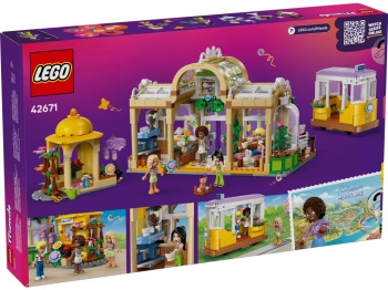 LEGO 42671 Friends Zielona kawiarnia i kwiaciarnia