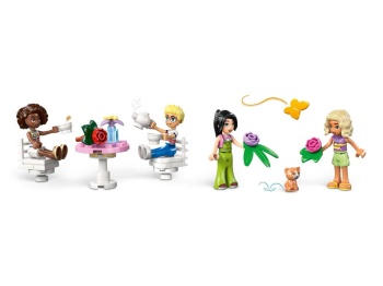 LEGO 42671 Friends Zielona kawiarnia i kwiaciarnia