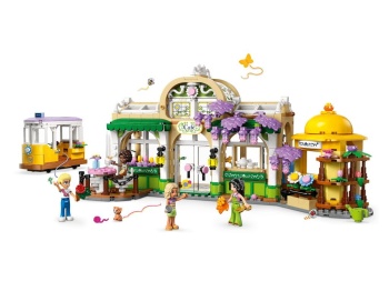 LEGO 42671 Friends Zielona kawiarnia i kwiaciarnia
