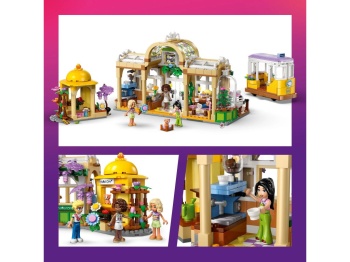 LEGO 42671 Friends Zielona kawiarnia i kwiaciarnia